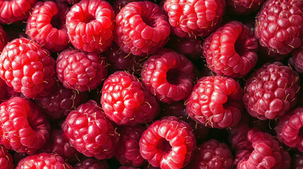 raspberry fruit background