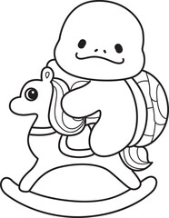 Free printable cute turtle for kindergarten.
Preschool outline printable education turtle animal.