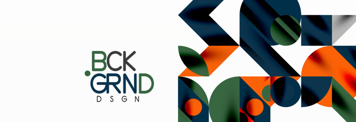 Trendy triangles lines, round elements and circles. Vector Illustration For Wallpaper, Banner, Background, Card, Book Illustration, landing page