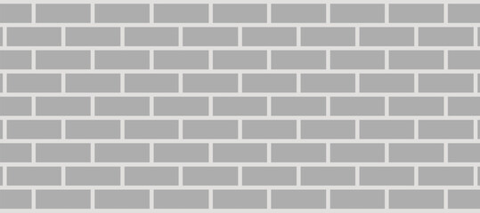 Grey brick wall texture background