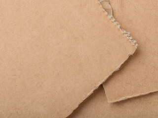 Cardboard Pieces Textured Background Carton Piece