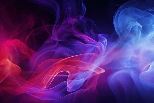 abstract background with smoke