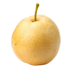 Chinese pear isolated on transparent background