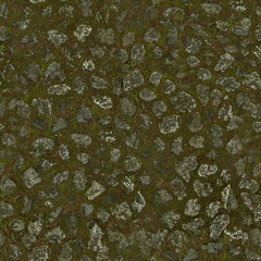 Mossy Boulder Floor (seamlessly tileable)