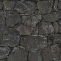 Castle Wall (seamlessly tileable)