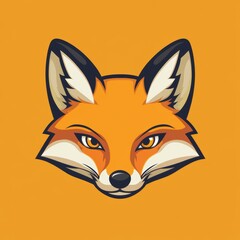 Obraz premium Fox Mascot Head.