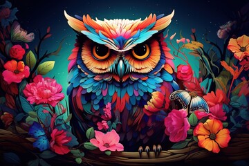 owl on a branch
