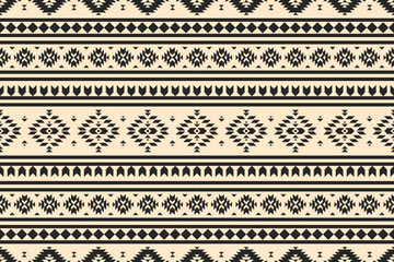 Native art pattern carpet. Ethnic geometric seamless pattern traditional. Tribal style. Design for background, illustration, fabric, clothing, rug, textile, batik, embroidery.