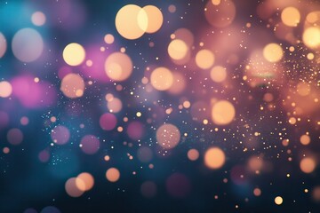 Elevate your text visuals with a dynamic bokeh lights background for an enchanting presentation