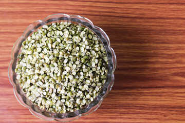 Split green gram bean