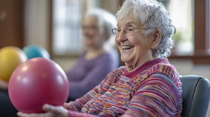 A senior center offering programs for older adults with disabilities, promoting social engagement and well-being