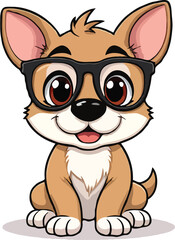 Puppy vector illustration