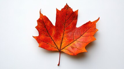 Obraz premium Illustrations of the beautiful maple leaves falling from the trees,generated with AI.