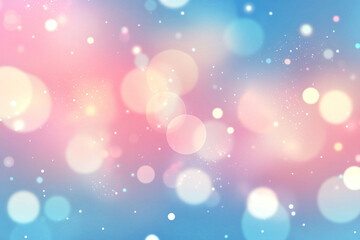 pastel background with bokeh lights creates dreamy atmosphere, perfect for spa or relaxation themes. gentle hues evoke calmness and serenity, enhancing any design