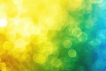 Obraz premium Vibrant Yellow Background. Abstract Green and Yellow Gradient Design