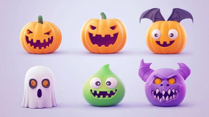 Halloween characters.