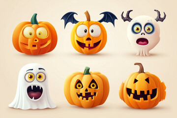 Halloween characters.