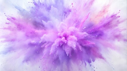 Obraz premium Watercolor splash background with dynamic purple explosion 