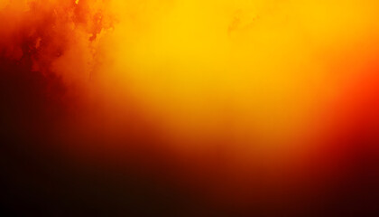 yellow burnt orange red fiery golden brown black abstract background for design color gradient ombre rough grain noise colorful bright spots