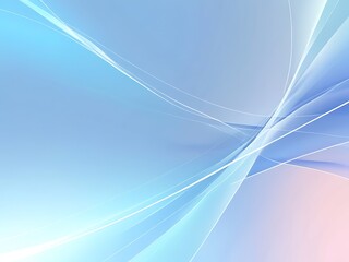 Naklejka premium Abstract Modern blue wave Background, Wallpaper, Photo for post banner. Ai Gegerated