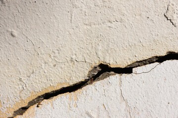 Abstract old dirty paint cement crack wall texture for backdrop