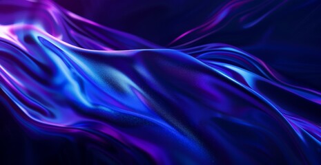 Fototapeta premium Abstract Blue and Purple Waves