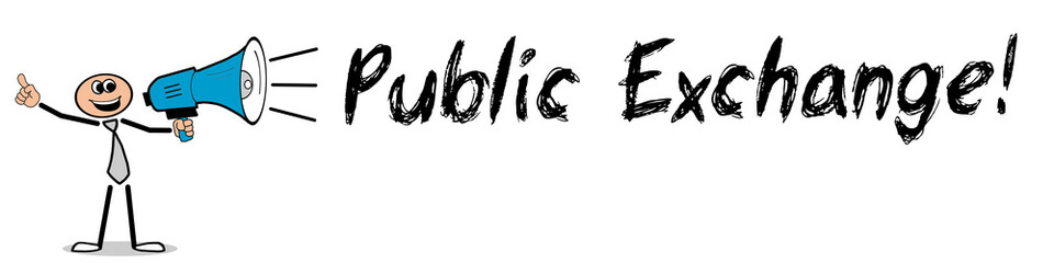 Obraz premium Public Exchange!