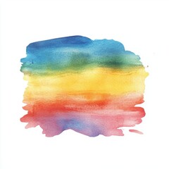 Obraz premium Rainbow Watercolor.