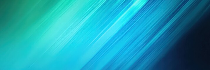 Blue and Green Gradient Background for Creative Use