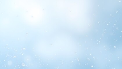 Dreamy Cosmic Particles Floating Through Soft Blue and Lavender Gradients