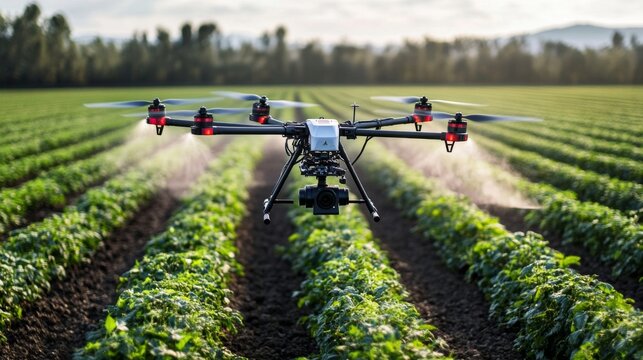 Smart farming automation revolutionizes weed and pest control techniques.