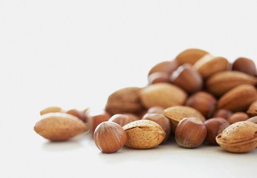 Close Up Of Assorted Nuts
