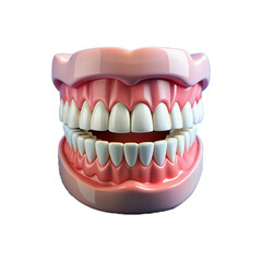 Obraz premium Dental teeth with the gums