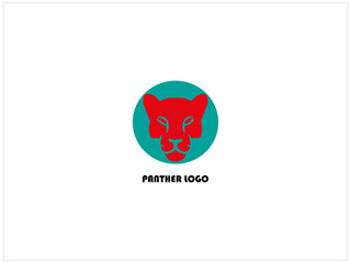 The panther logo design, vector ,emblem icon and illustration .