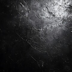 Dark Abstract Background Texture: Black