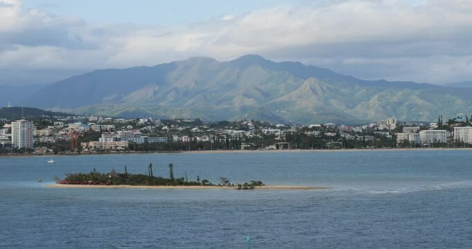 Noumea, the capital and largest city of the French special collectivity of New Caledonia.Grande Terre.