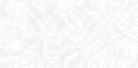 Contour abstract map relief land outline. Topographic map patterns. White wave paper curved reliefs abstract background. Background of the topography map. Abstract pattern with lines.