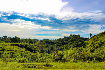 landscape in the mountains