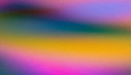 Grainy pink purple yellow blue gradient background, smooth noise texture cover header poster backdrop design