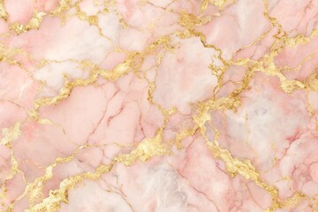 glamorous, abstract, fashionable, trendy, office, Pastel pink and gold marble texture wallpaper featuring an artistic stone background that adds an elegant touch to any space