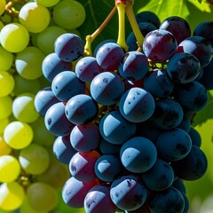 grape vine, with its abundant fruit
