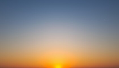 Blue to Gold Gradient with Shimmering Particles for Celestial Landscape