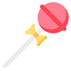 lollipop flat vector icon
