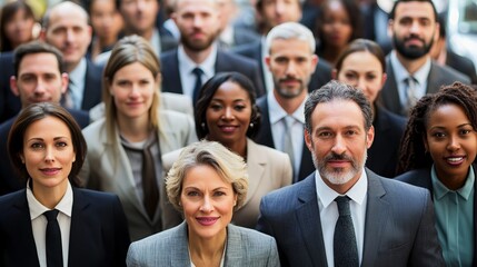 Group of Diverse Business Professionals Engaged in Corporate Meeting