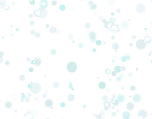 Light abstract glowing bokeh highlights. Christmas concept for design and illustrations