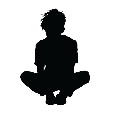 recommend clip art: young boy thinking  icon design silhouette vector illustration transparent background