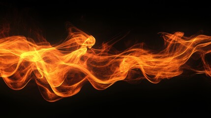 The Flames Dance in Motion