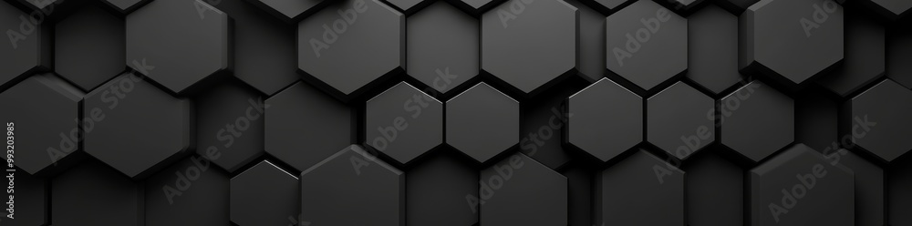 Poster abstract hexagon geometric surface loop 1a: light bright clean minimal hexagonal grid pattern on pur