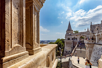 The fisherman bastion in Budapest