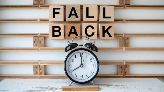 Fall Back Time Change, Daylight Saving Time